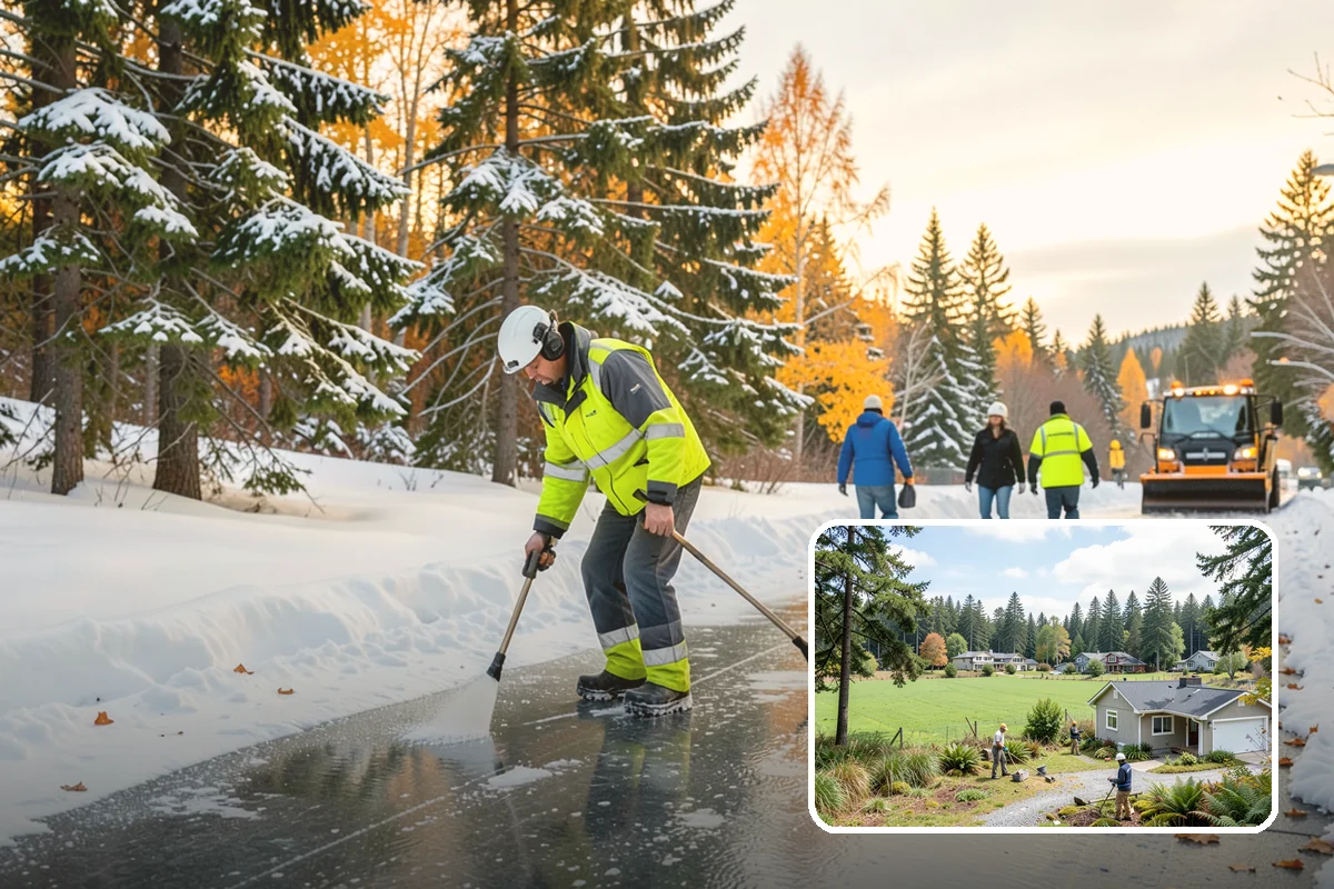 Roof Valley Clearing in Lyman, Skagit County, WA - Reopened drainage in the roof's highest-risk channels