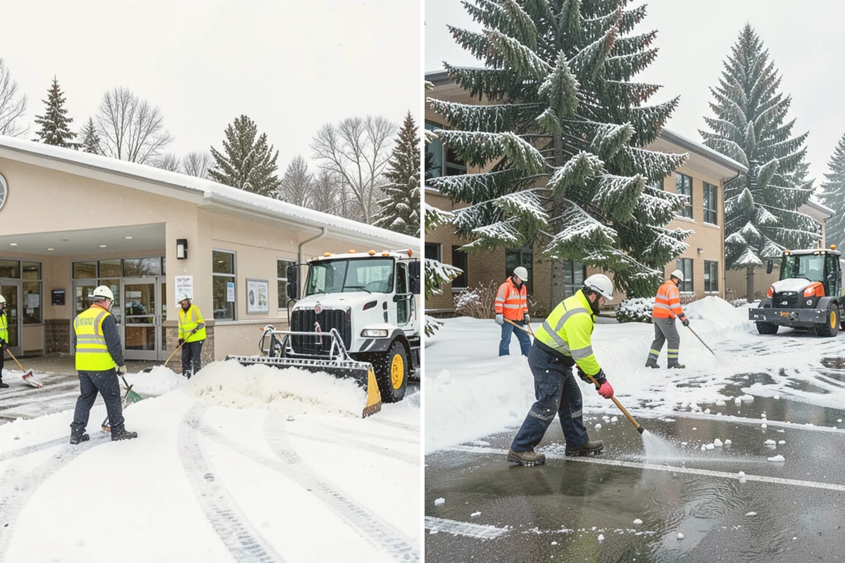 Roof Valley Clearing in Mount Vernon, Skagit County, WA - Locate valleys holding packed snow or ice