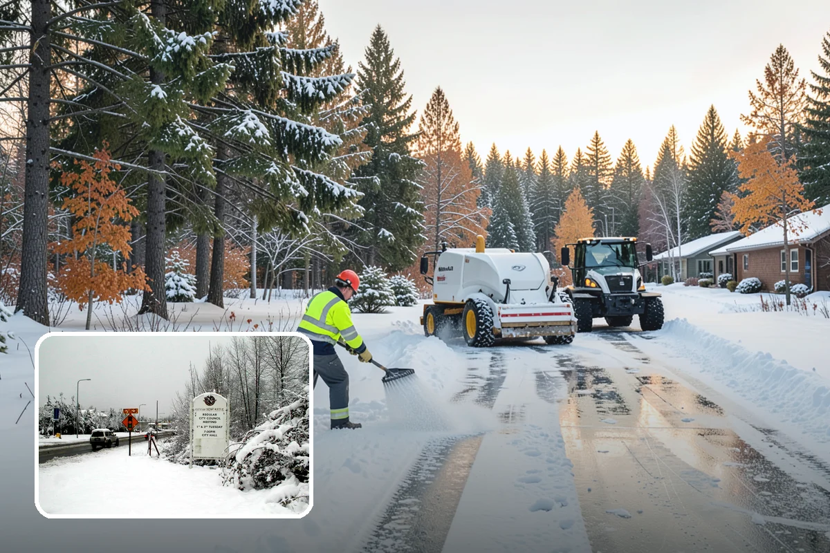 Roof Valley Clearing in Newcastle, King County, WA - Reopened drainage in the roof's highest-risk channels