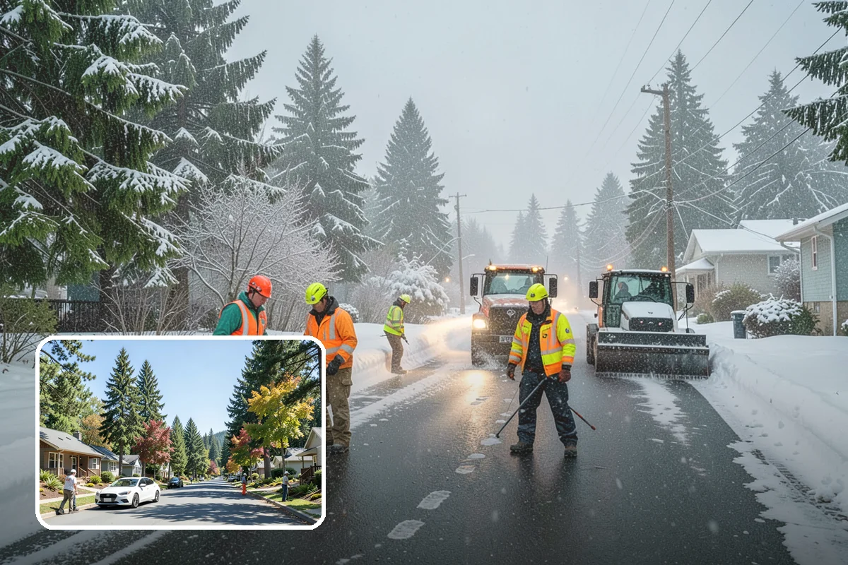 Roof Valley Clearing in Orting, Pierce County, WA - Reopened drainage in the roof's highest-risk channels