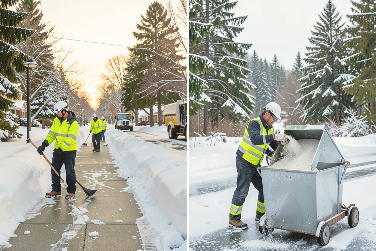 Roof Valley Clearing in Sammamish, King County, WA - Locate valleys holding packed snow or ice