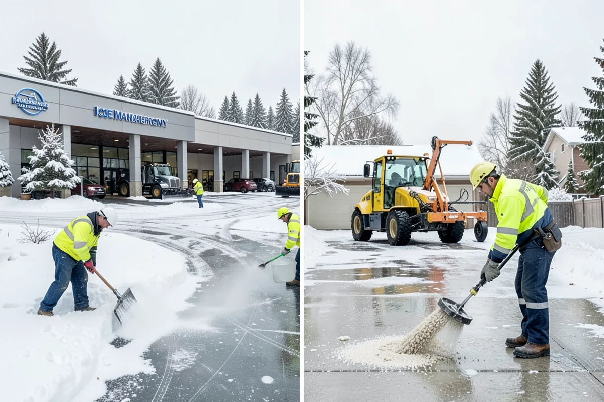 Roof Valley Clearing in Sedro-Woolley, Skagit County, WA - Locate valleys holding packed snow or ice