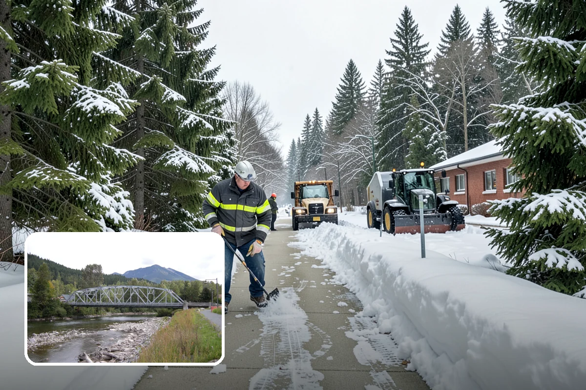 Roof Valley Clearing in Skykomish, King County, WA - Reopened drainage in the roof's highest-risk channels