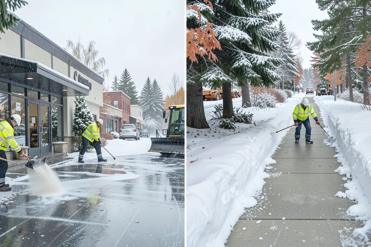 Roof Valley Clearing in Wilkeson, Pierce County, WA - Locate valleys holding packed snow or ice