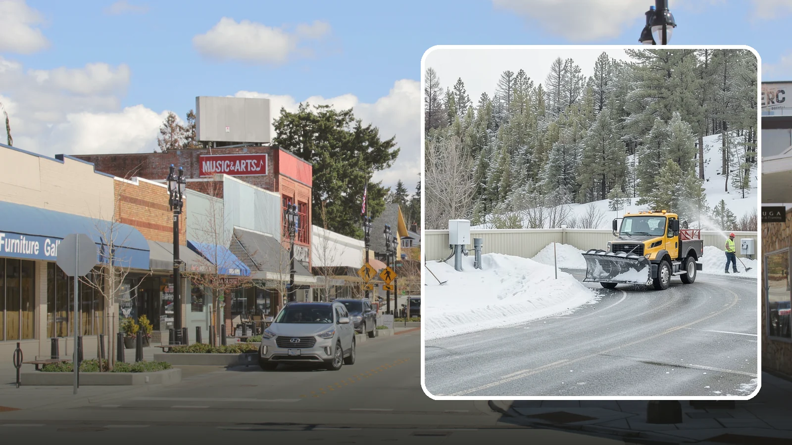 Rooftop Parking Snow Removal in Bothell, King County, WA - Specialized snow clearing on rooftop and elevated parking decks where structural load and drainage both matter.