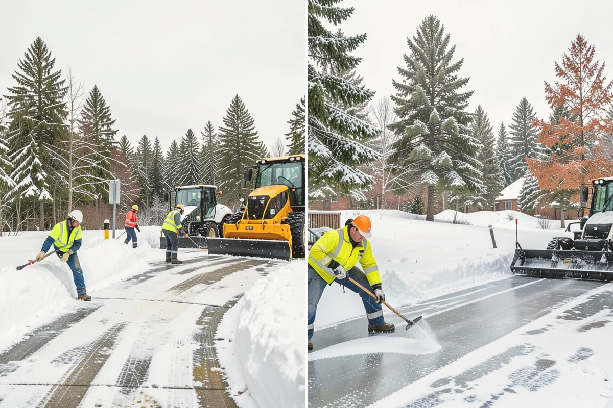 Rooftop Parking Snow Removal in Brier, Snohomish County, WA - Confirm the deck load rating and designated snow-relief points