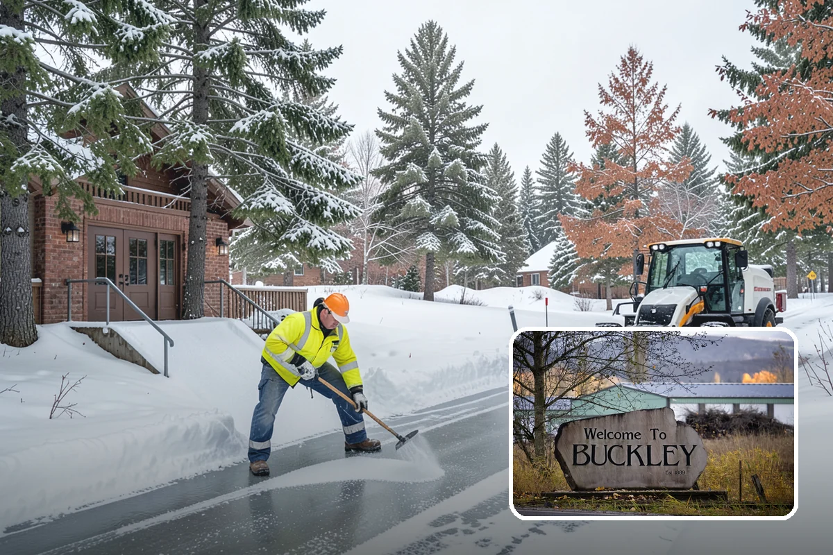 Rooftop Parking Snow Removal in Buckley, Pierce County, WA - Manages snow weight within the deck's structural load limits