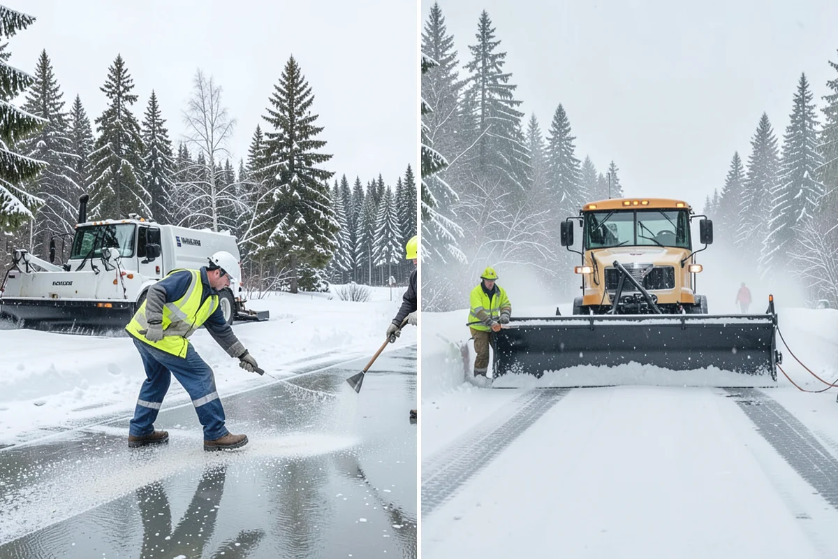 Rooftop Parking Snow Removal in Buckley, Pierce County, WA - Confirm the deck load rating and designated snow-relief points