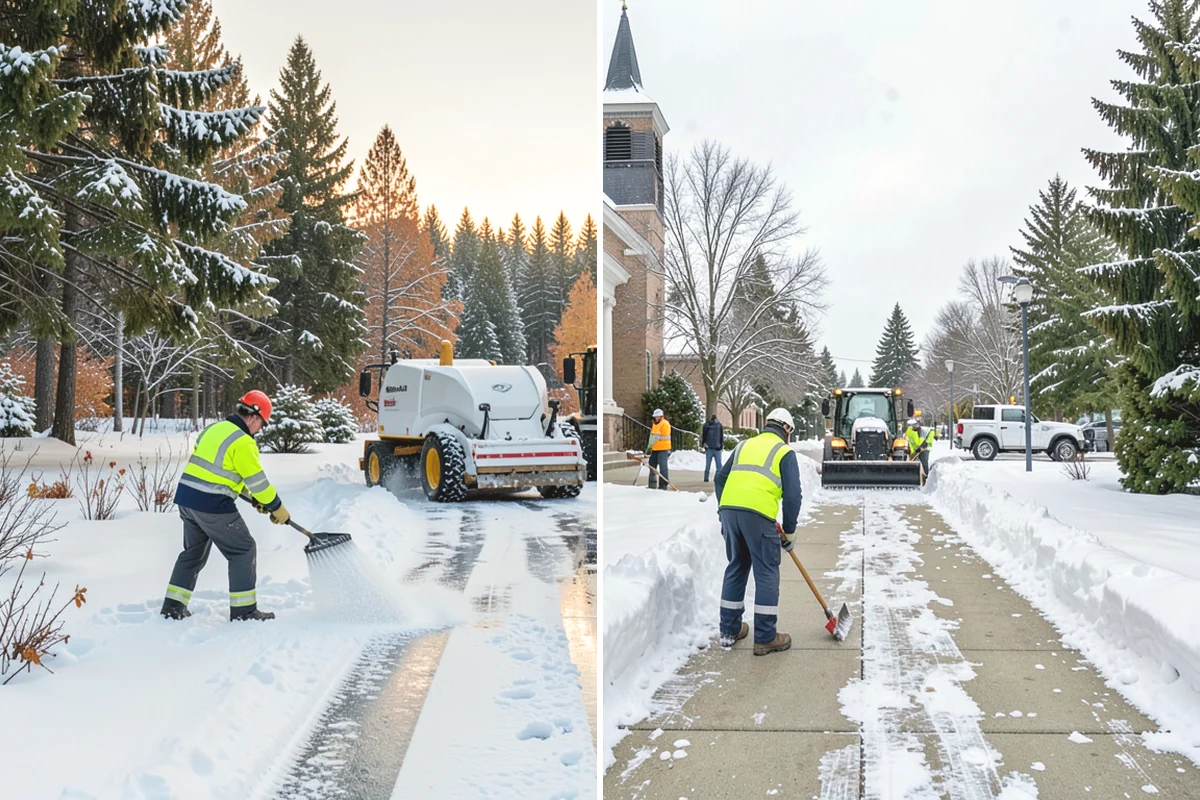 Rooftop Parking Snow Removal in Burlington, Skagit County, WA - Confirm the deck load rating and designated snow-relief points