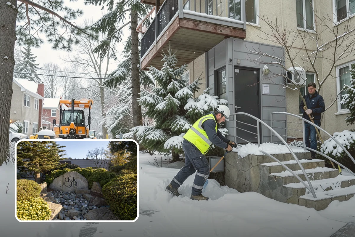 Rooftop Parking Snow Removal in Clyde Hill, King County, WA - Manages snow weight within the deck's structural load limits