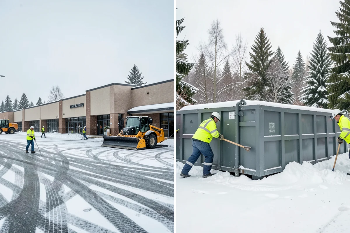 Rooftop Parking Snow Removal in Clyde Hill, King County, WA - Confirm the deck load rating and designated snow-relief points