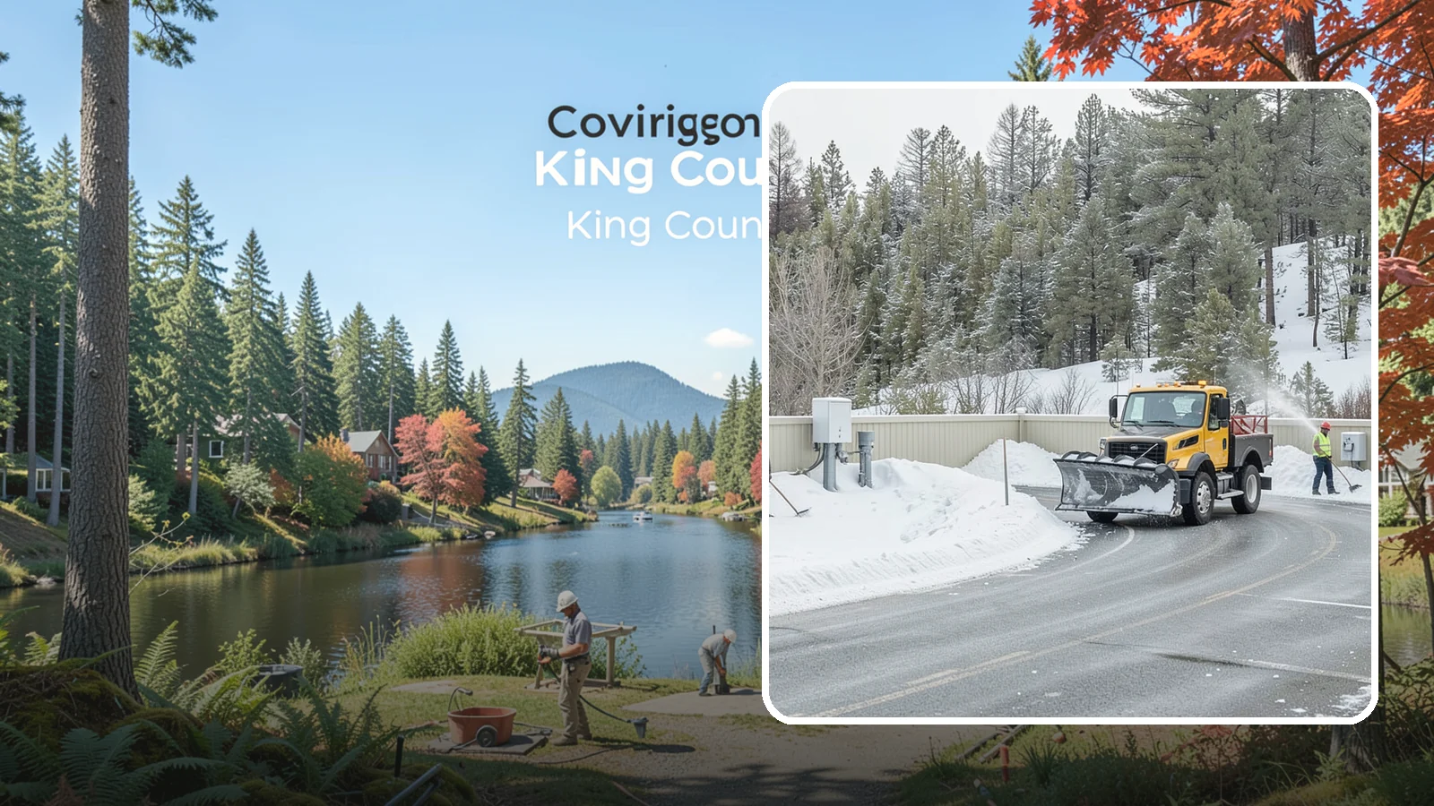 Rooftop Parking Snow Removal in Covington, King County, WA - Specialized snow clearing on rooftop and elevated parking decks where structural load and drainage both matter.