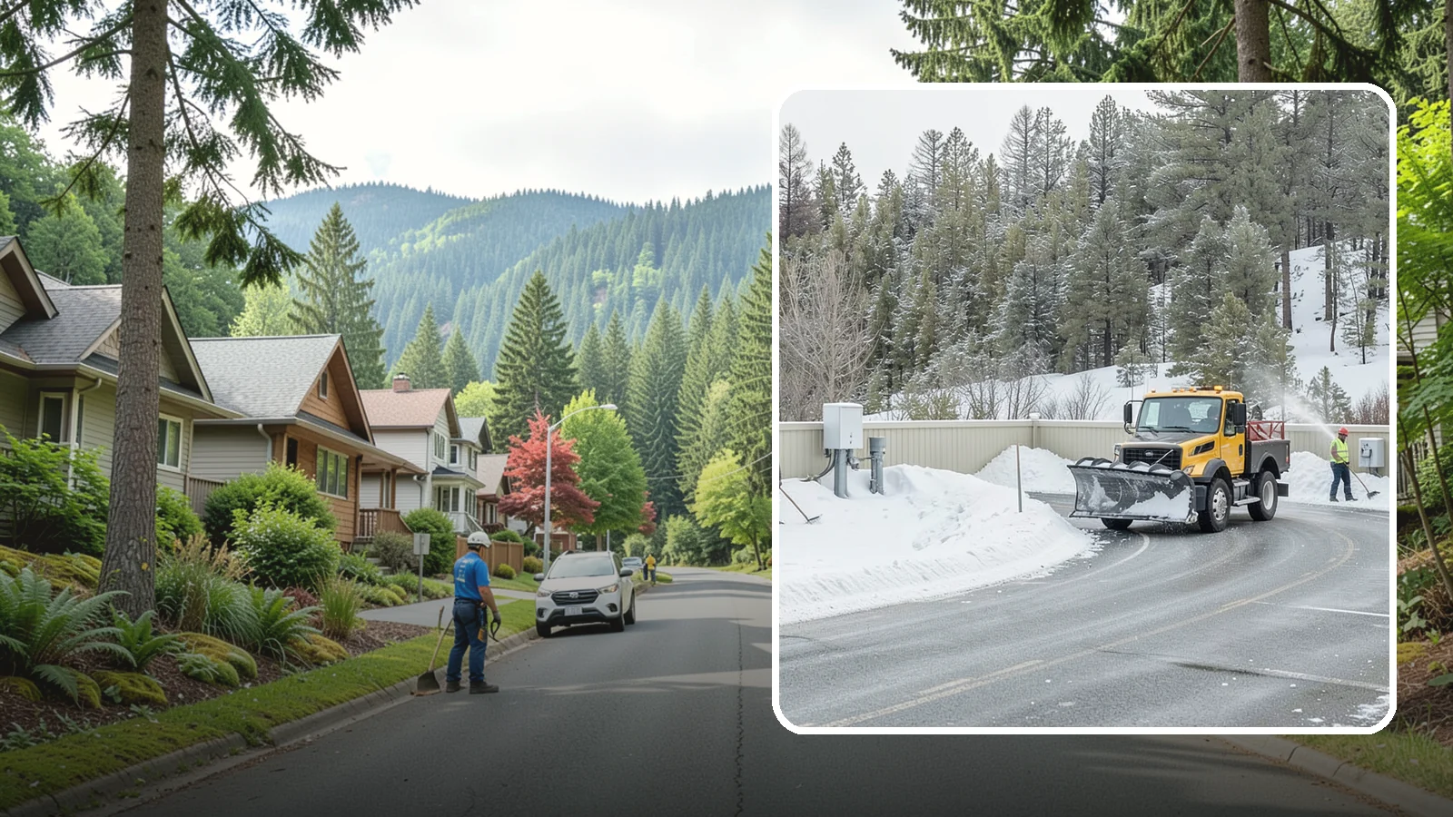 Rooftop Parking Snow Removal in Darrington, Snohomish County, WA - Specialized snow clearing on rooftop and elevated parking decks where structural load and drainage both matter.