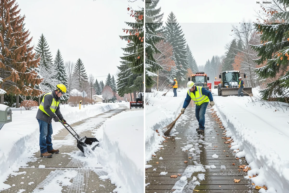 Rooftop Parking Snow Removal in Duvall, King County, WA - Confirm the deck load rating and designated snow-relief points