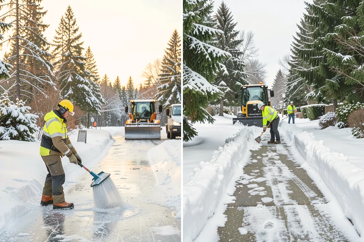 Rooftop Parking Snow Removal in Eatonville, Pierce County, WA - Confirm the deck load rating and designated snow-relief points
