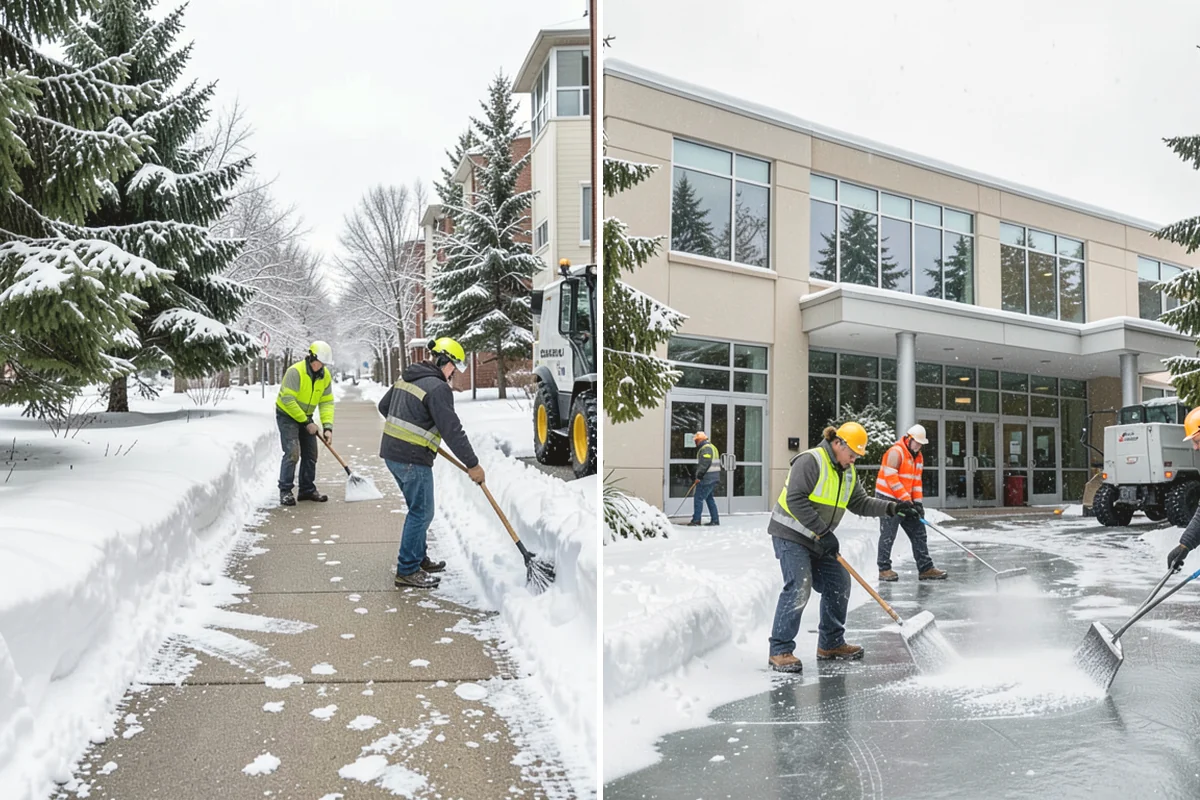 Rooftop Parking Snow Removal in Edgewood, Pierce County, WA - Confirm the deck load rating and designated snow-relief points