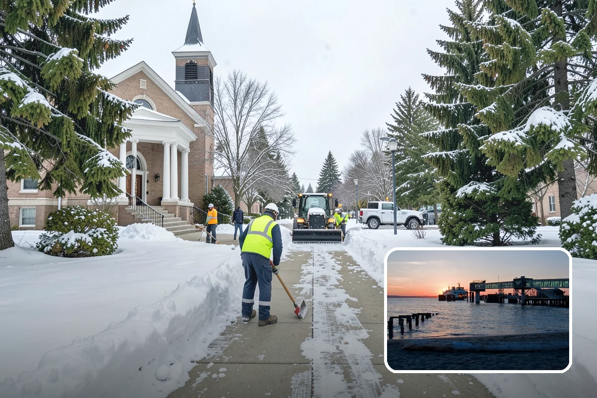Rooftop Parking Snow Removal in Edmonds, Snohomish County, WA - Manages snow weight within the deck's structural load limits