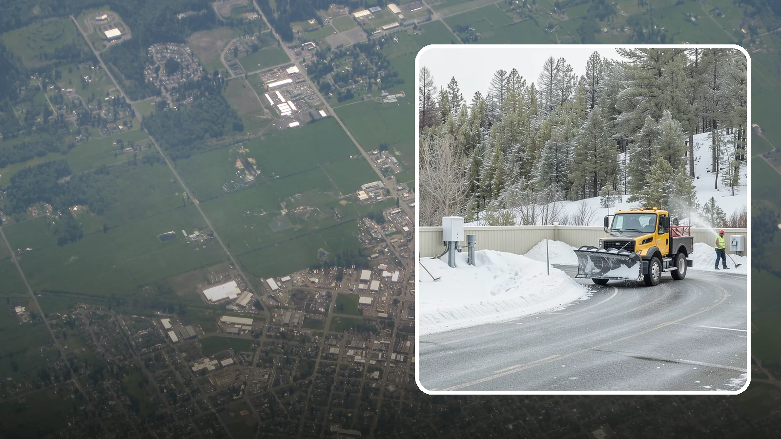Rooftop Parking Snow Removal in Enumclaw, King County, WA - Specialized snow clearing on rooftop and elevated parking decks where structural load and drainage both matter.