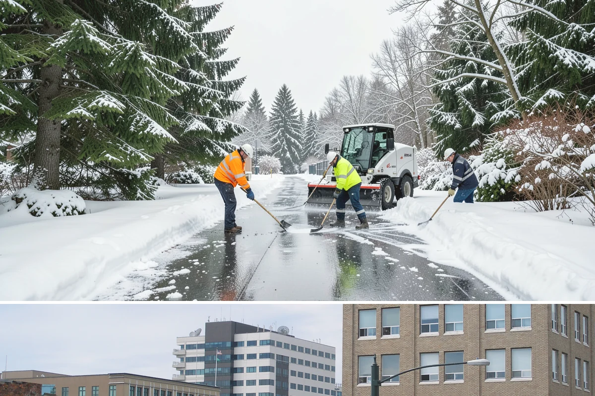 Rooftop Parking Snow Removal in Everett, Snohomish County, WA - Coordinate rooftop-deck coverage ahead of midwinter storms when heavy wet snow adds the most load, typically December through...