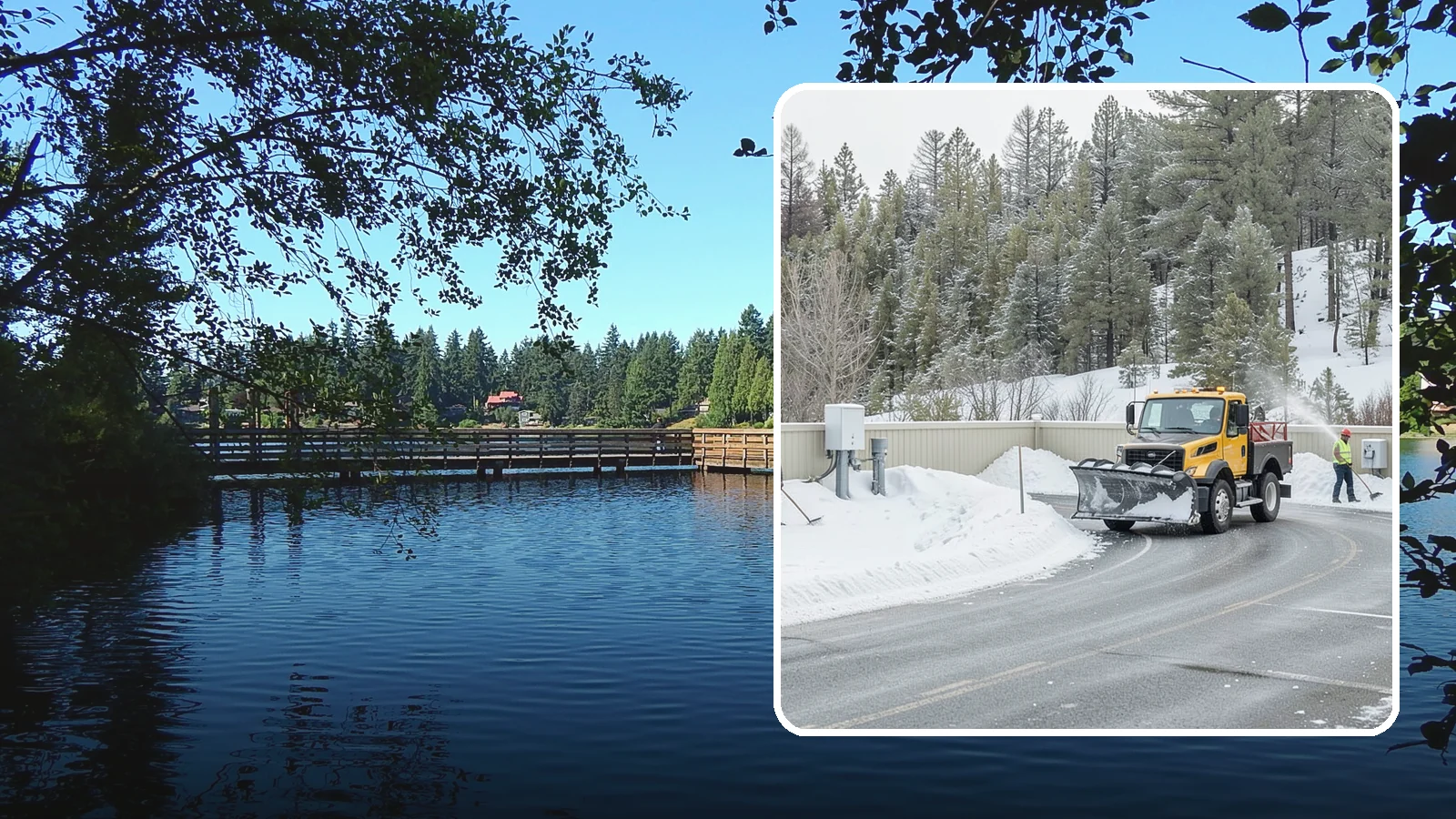 Rooftop Parking Snow Removal in Federal Way, King County, WA - Specialized snow clearing on rooftop and elevated parking decks where structural load and drainage both matter.