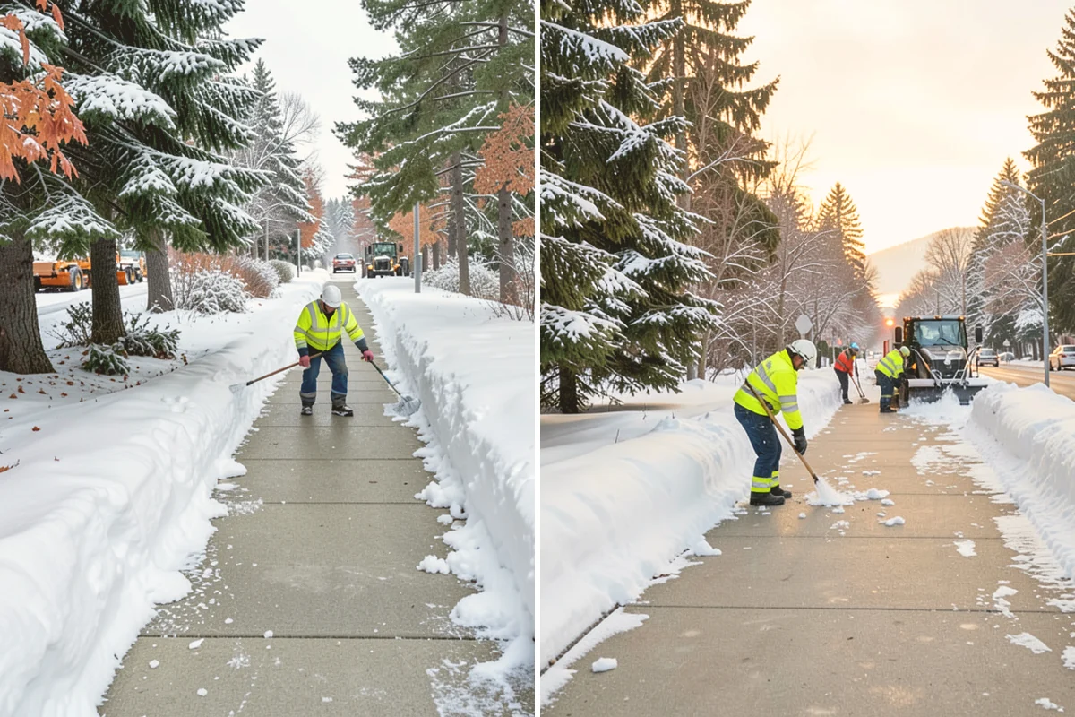 Rooftop Parking Snow Removal in Fife, Pierce County, WA - Confirm the deck load rating and designated snow-relief points