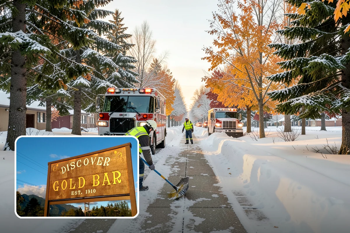 Rooftop Parking Snow Removal in Gold Bar, Snohomish County, WA - Manages snow weight within the deck's structural load limits