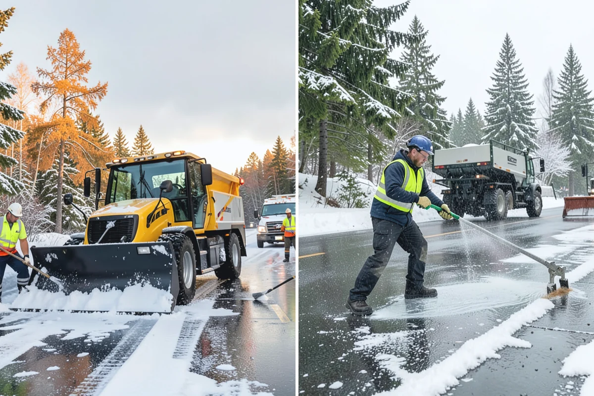 Rooftop Parking Snow Removal in Hamilton, Skagit County, WA - Confirm the deck load rating and designated snow-relief points