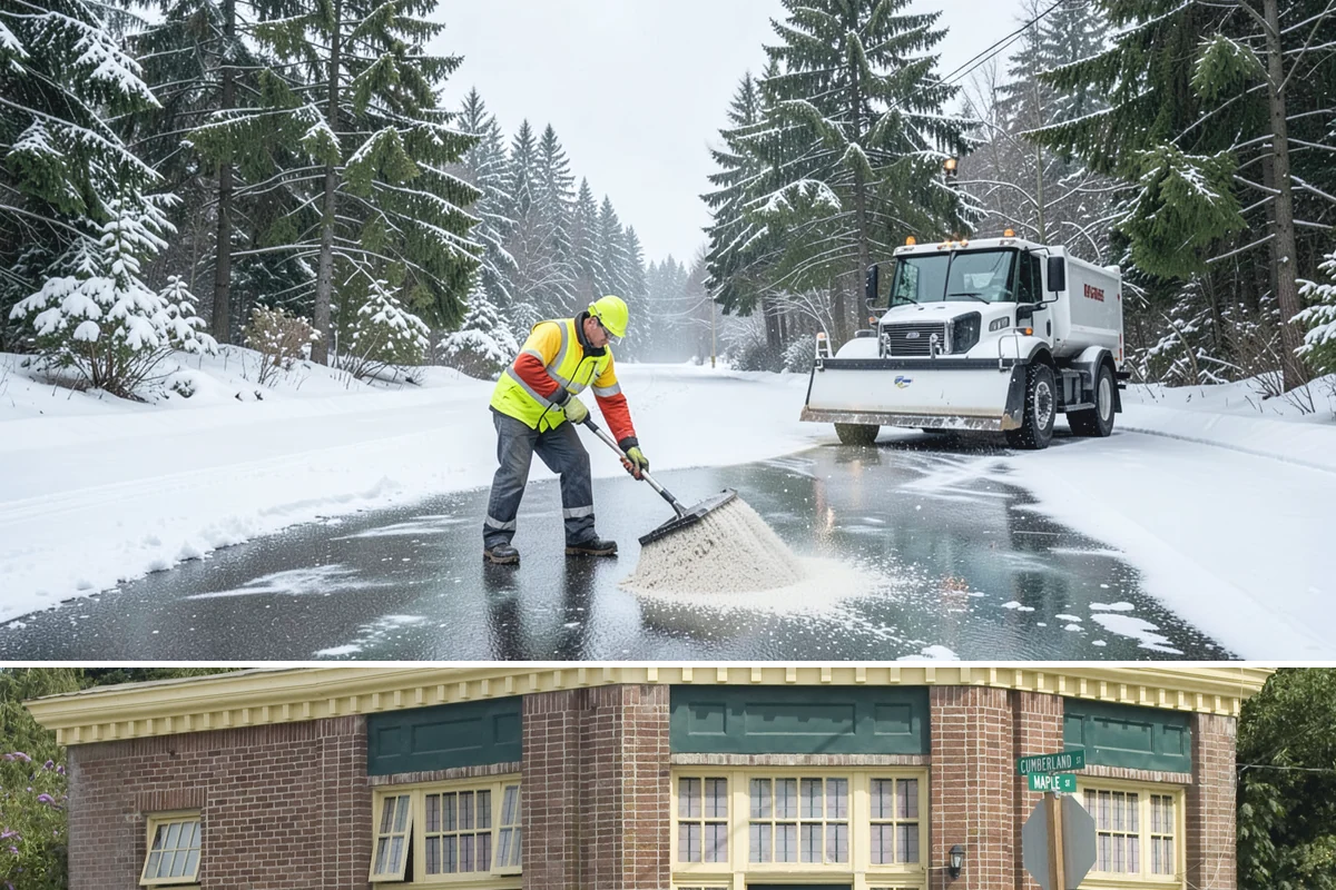 Rooftop Parking Snow Removal in Hamilton, Skagit County, WA - Coordinate rooftop-deck coverage ahead of midwinter storms when heavy wet snow adds the most load, typically December through...