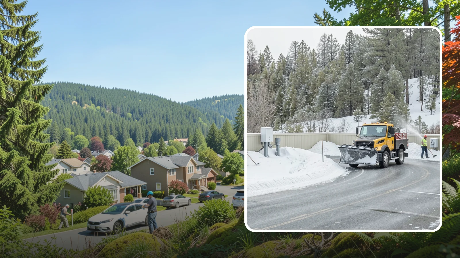 Rooftop Parking Snow Removal in Index, Snohomish County, WA - Specialized snow clearing on rooftop and elevated parking decks where structural load and drainage both matter.