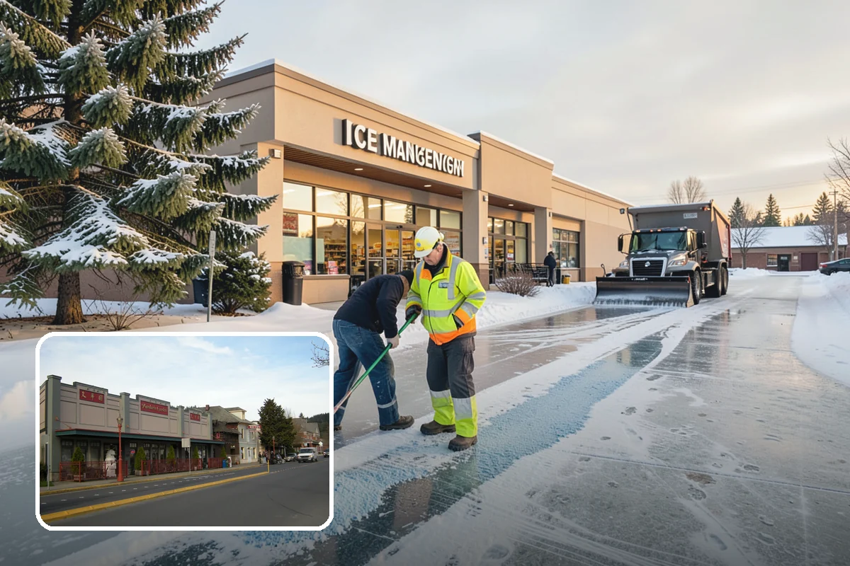 Rooftop Parking Snow Removal in Issaquah, King County, WA - Manages snow weight within the deck's structural load limits