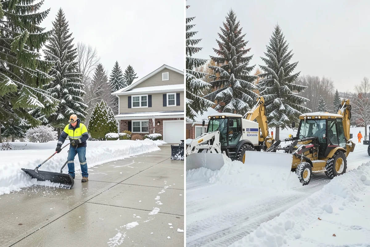 Rooftop Parking Snow Removal in Issaquah, King County, WA - Confirm the deck load rating and designated snow-relief points