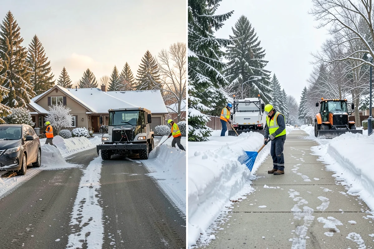 Rooftop Parking Snow Removal in Kenmore, King County, WA - Confirm the deck load rating and designated snow-relief points