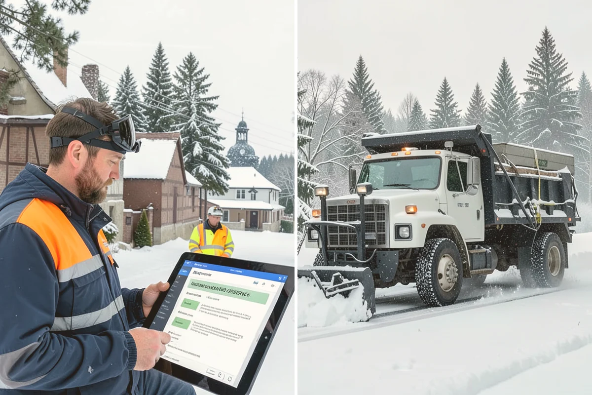 Rooftop Parking Snow Removal in Kirkland, King County, WA - Confirm the deck load rating and designated snow-relief points