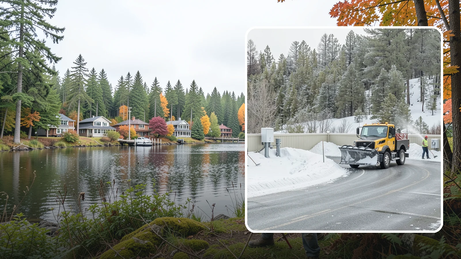 Rooftop Parking Snow Removal in La Conner, Skagit County, WA - Specialized snow clearing on rooftop and elevated parking decks where structural load and drainage both matter.