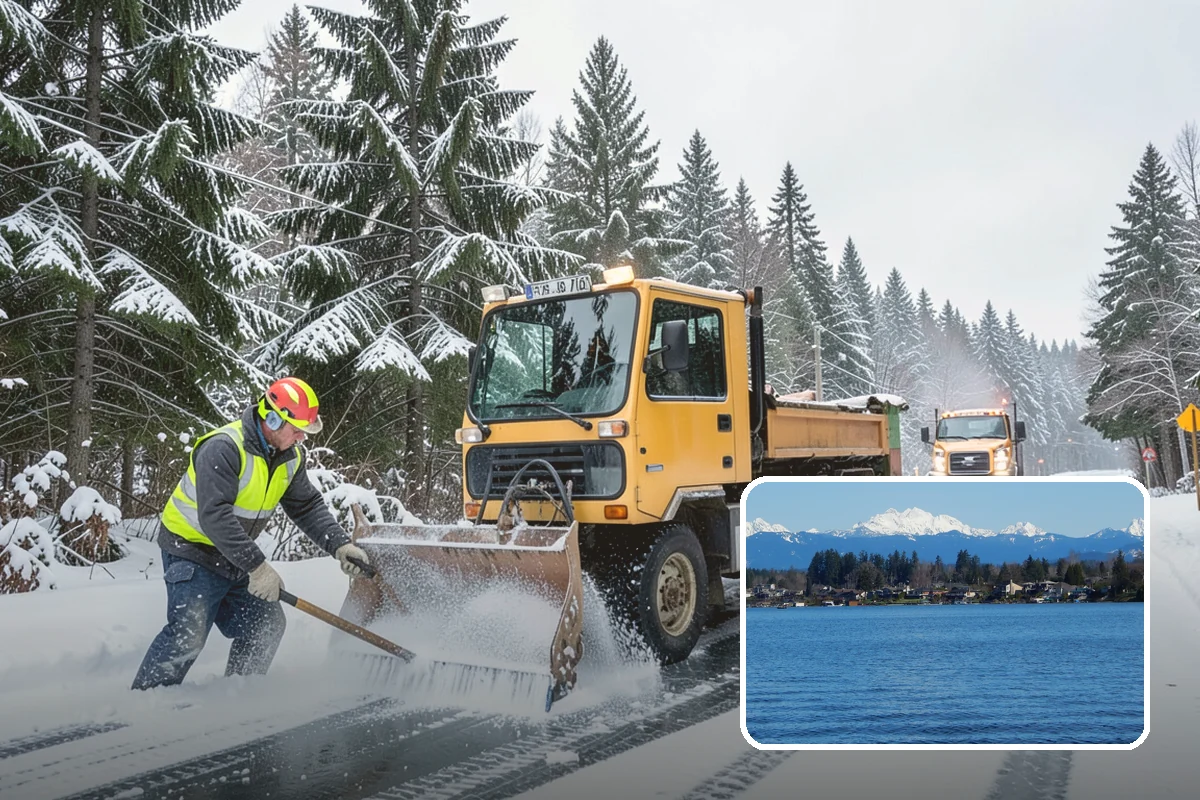 Rooftop Parking Snow Removal in Lake Stevens, Snohomish County, WA - Manages snow weight within the deck's structural load limits