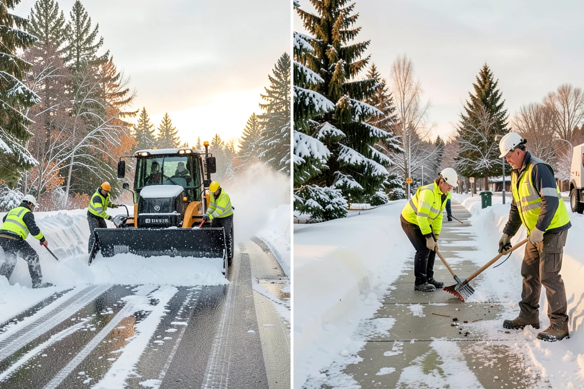 Rooftop Parking Snow Removal in Lakewood, Pierce County, WA - Confirm the deck load rating and designated snow-relief points