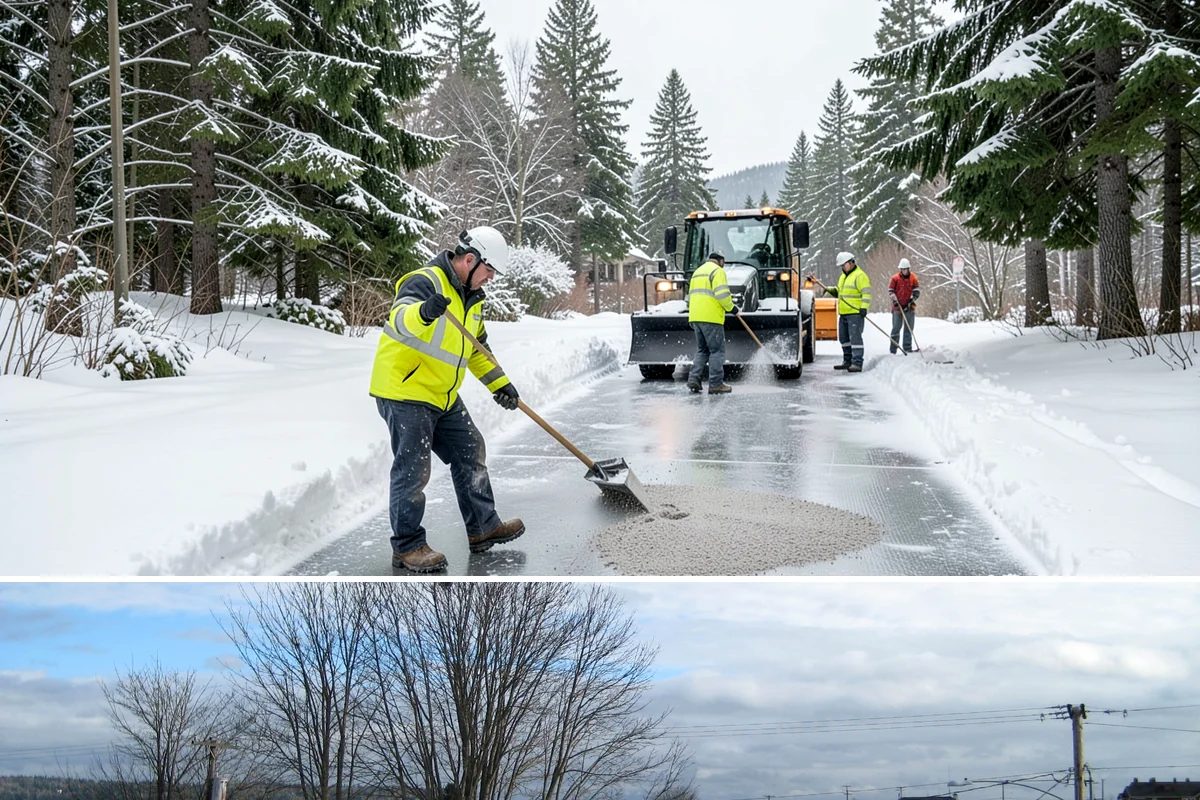 Rooftop Parking Snow Removal in Langley, Island County, WA - Coordinate rooftop-deck coverage ahead of midwinter storms when heavy wet snow adds the most load, typically December through...