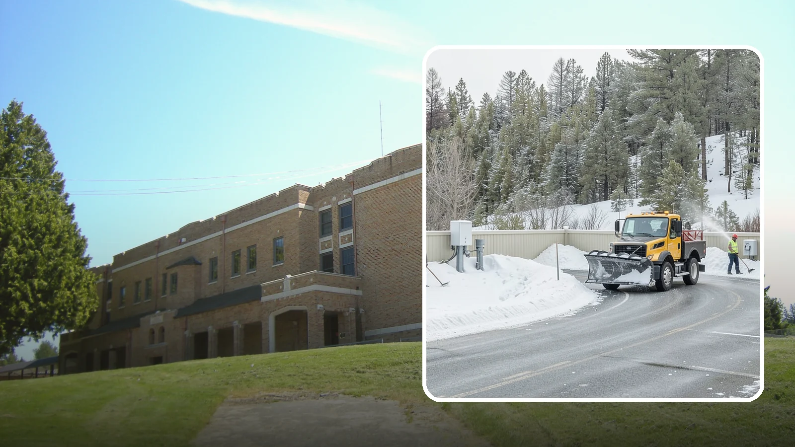 Rooftop Parking Snow Removal in Maple Valley, King County, WA - Specialized snow clearing on rooftop and elevated parking decks where structural load and drainage both matter.