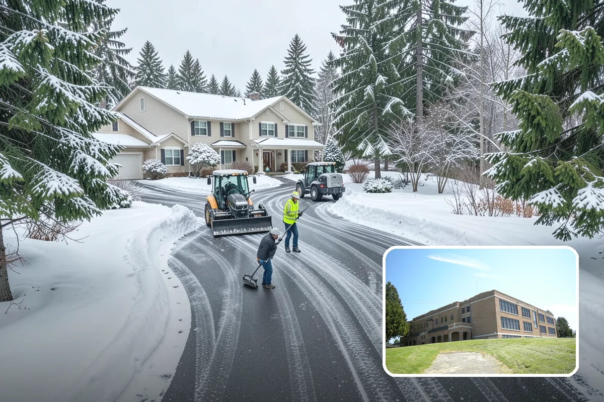 Rooftop Parking Snow Removal in Maple Valley, King County, WA - Manages snow weight within the deck's structural load limits