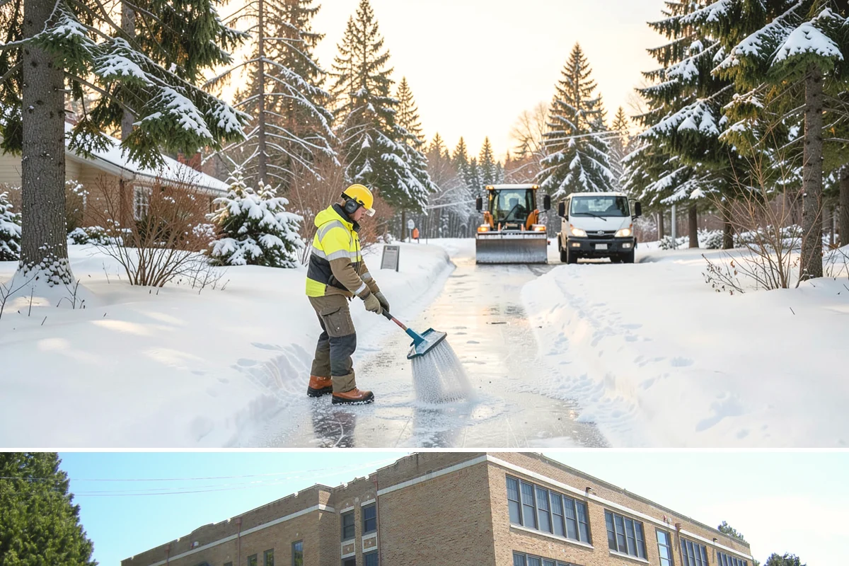 Rooftop Parking Snow Removal in Maple Valley, King County, WA - Coordinate rooftop-deck coverage ahead of midwinter storms when heavy wet snow adds the most load, typically December through...