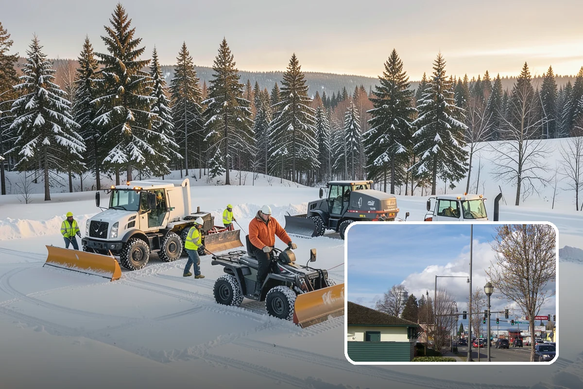 Rooftop Parking Snow Removal in Marysville, Snohomish County, WA - Manages snow weight within the deck's structural load limits