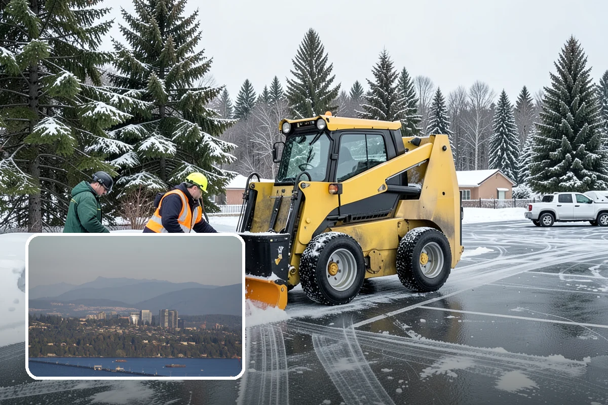 Rooftop Parking Snow Removal in Medina, King County, WA - Manages snow weight within the deck's structural load limits