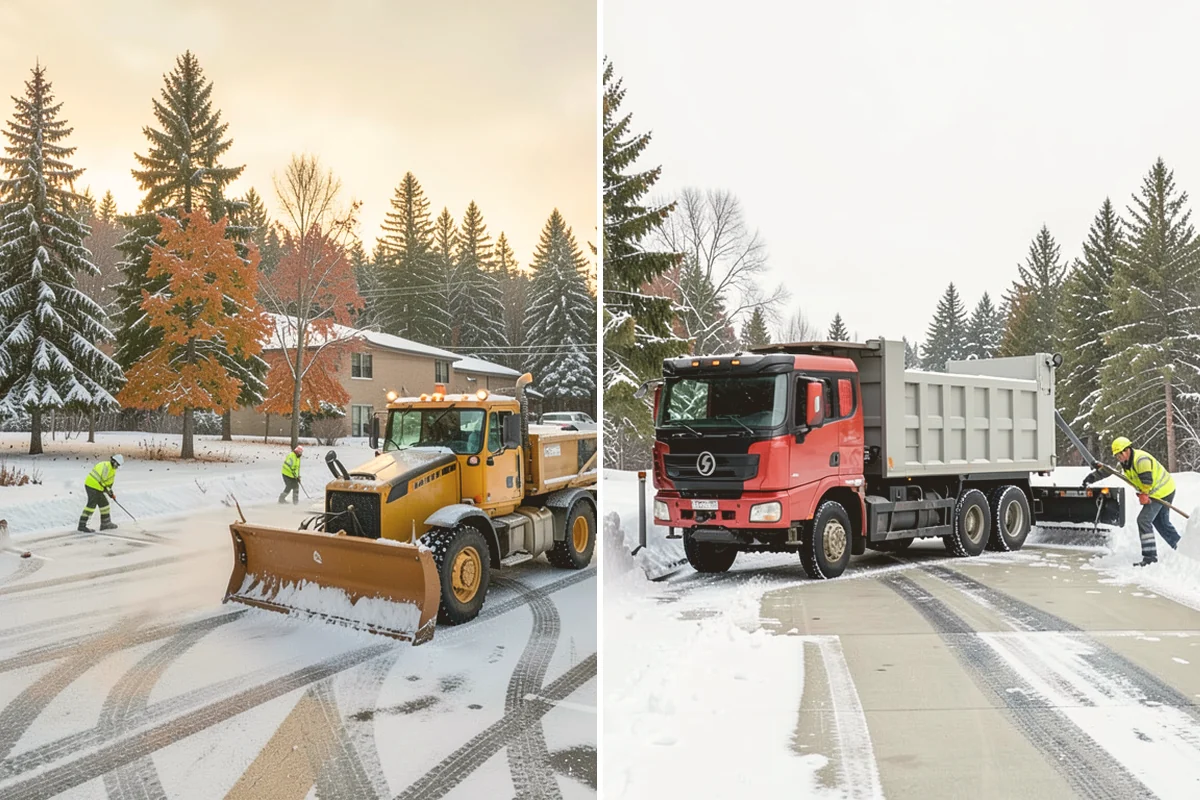Rooftop Parking Snow Removal in Mount Vernon, Skagit County, WA - Confirm the deck load rating and designated snow-relief points