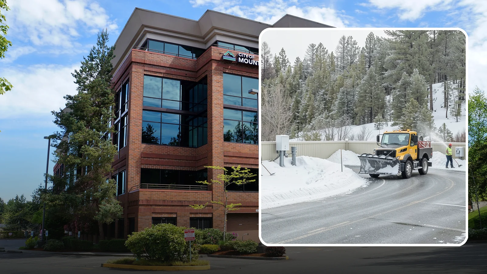 Rooftop Parking Snow Removal in Mountlake Terrace, Snohomish County, WA - Specialized snow clearing on rooftop and elevated parking decks where structural load and drainage both matter.