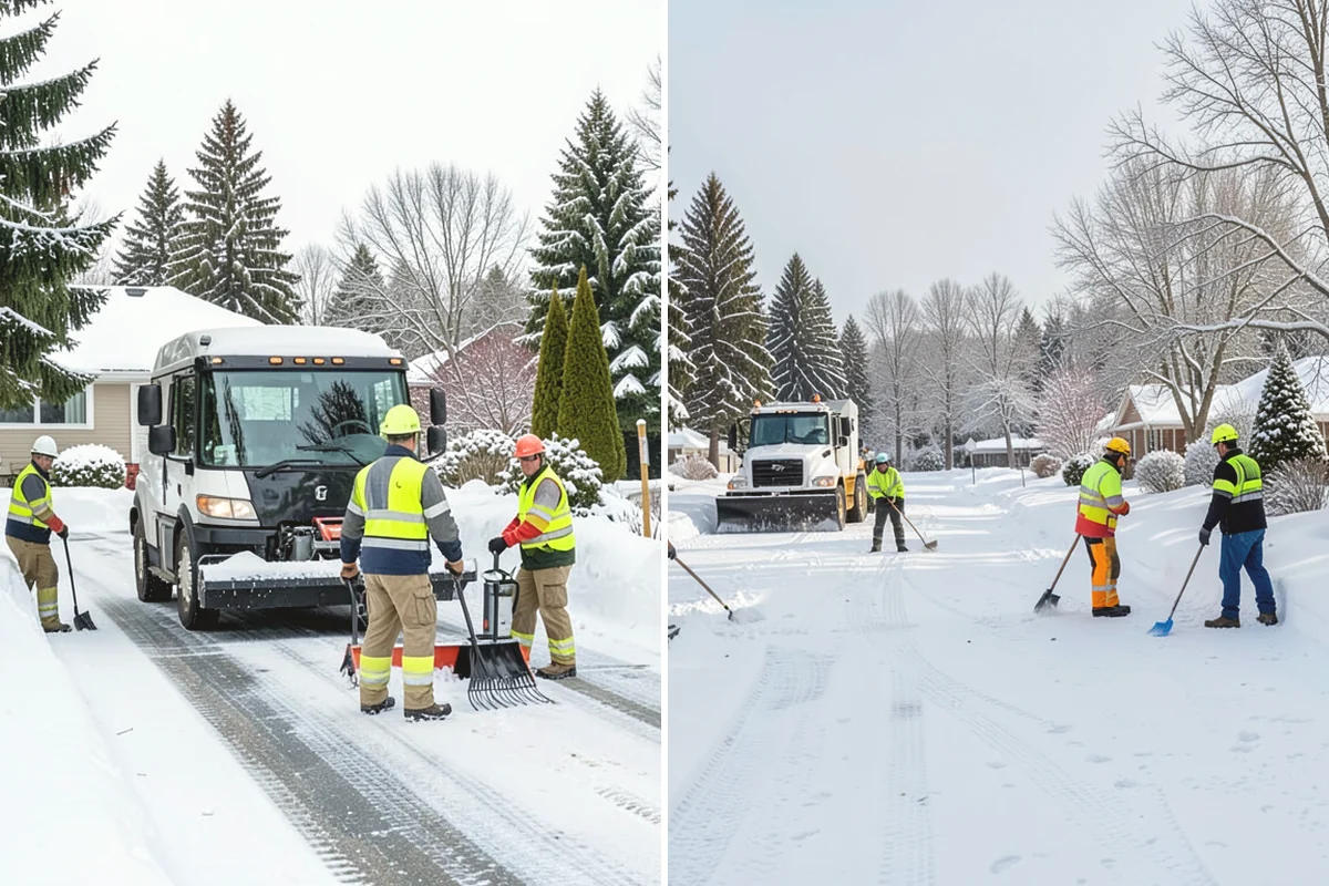 Rooftop Parking Snow Removal in Mountlake Terrace, Snohomish County, WA - Confirm the deck load rating and designated snow-relief points