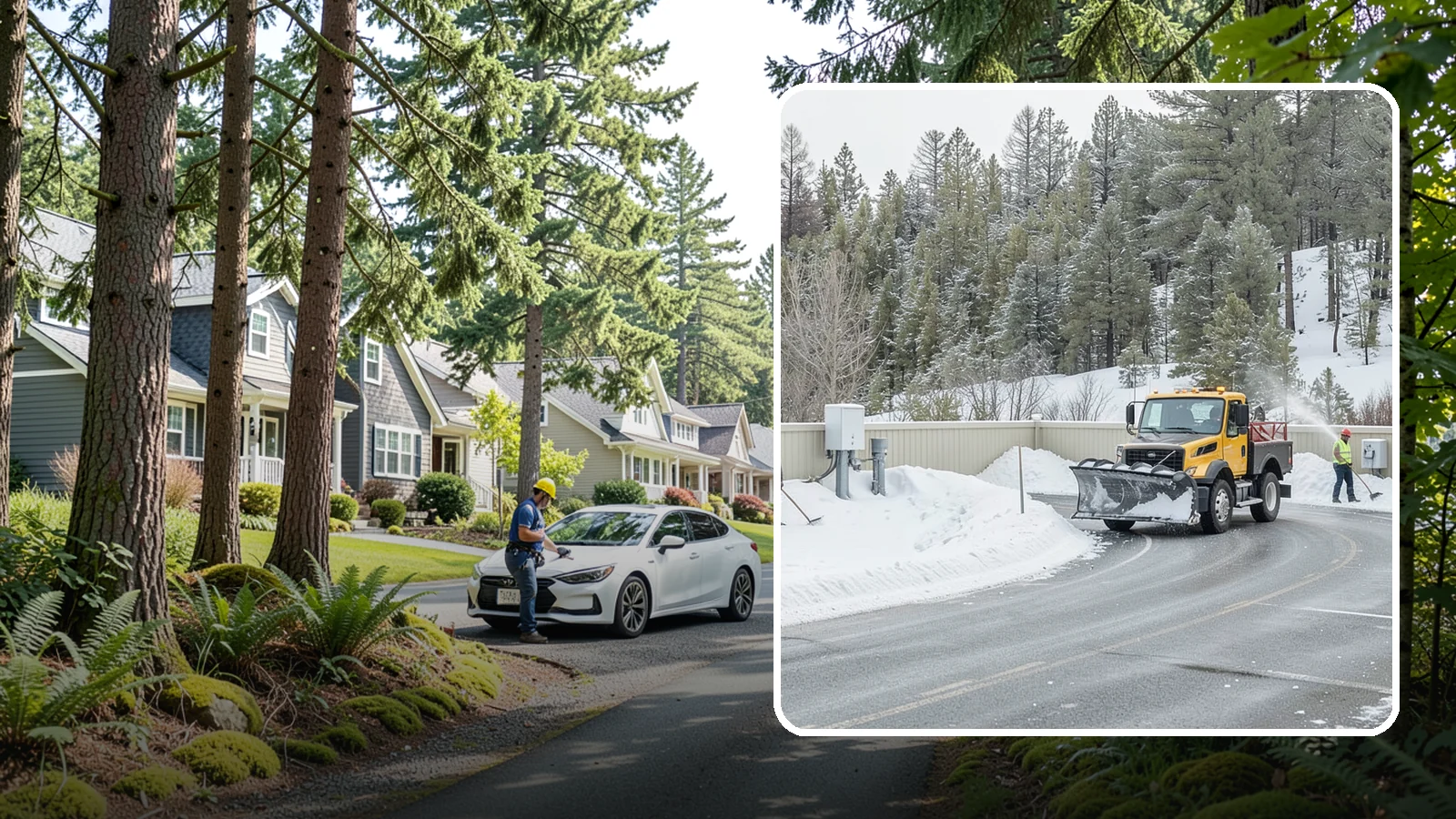Rooftop Parking Snow Removal in Normandy Park, King County, WA - Specialized snow clearing on rooftop and elevated parking decks where structural load and drainage both matter.