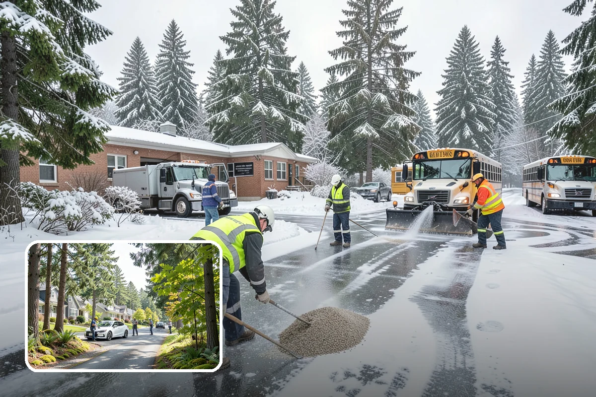 Rooftop Parking Snow Removal in Normandy Park, King County, WA - Manages snow weight within the deck's structural load limits