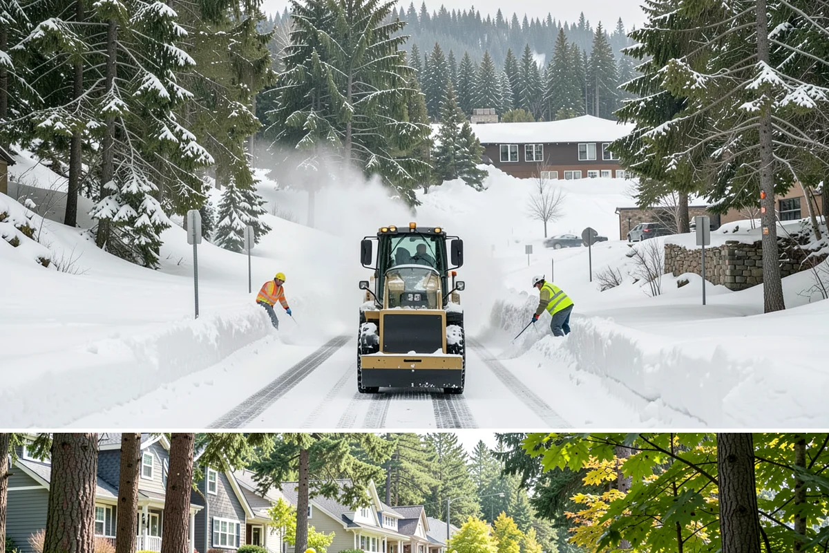 Rooftop Parking Snow Removal in Normandy Park, King County, WA - Coordinate rooftop-deck coverage ahead of midwinter storms when heavy wet snow adds the most load, typically December through...