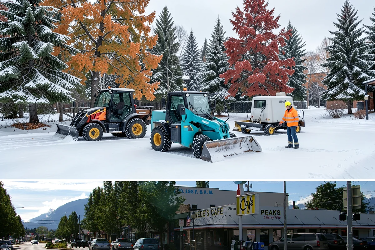 Rooftop Parking Snow Removal in North Bend, King County, WA - Coordinate rooftop-deck coverage ahead of midwinter storms when heavy wet snow adds the most load, typically December through...