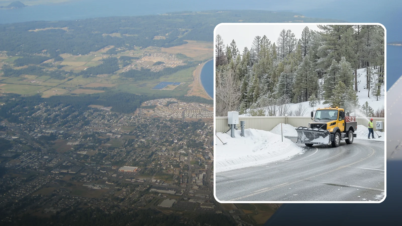 Rooftop Parking Snow Removal in Oak Harbor, Island County, WA - Specialized snow clearing on rooftop and elevated parking decks where structural load and drainage both matter.